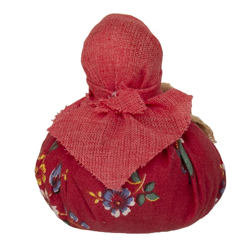 Фото - Кукла оберег Благополучница малая с мятой 8 х 7 см