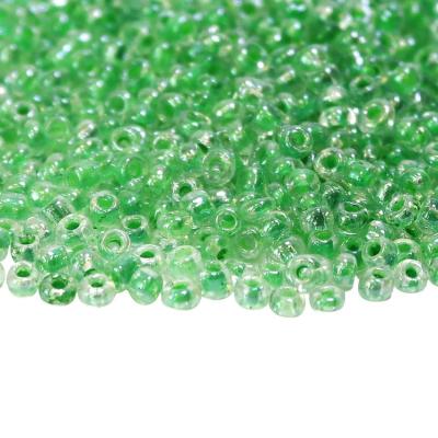 Фото - Бисер №4 салатовый прозрачный