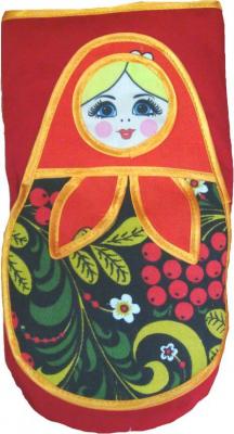 Фото - Прихватка рукавица Матрешка Хохлома 29 х 15 см