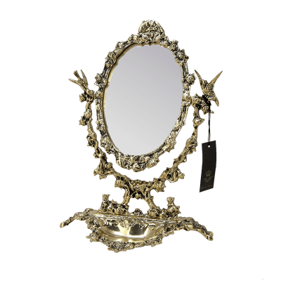 Фото - Бронзовое настольное зеркало Каранка 34 х 28 см
