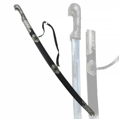 Фото - Шашка кавказская казачья с мельхиоровым прибором