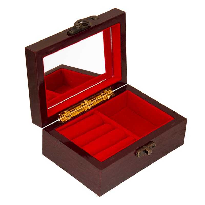 Фото - Шкатулка деревянная для украшений Волшебная Жар-птица 12 х 8 см