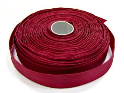 Фото - Атласная лента Бордо 18 мм Фото - Атласная лента Бордо 18 мм