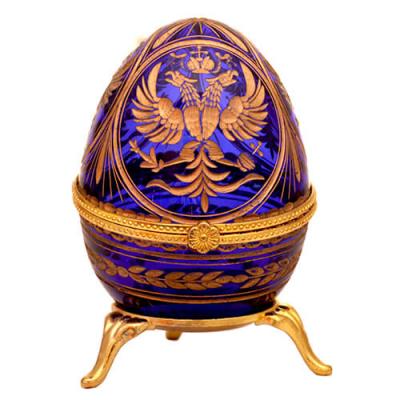 Фото - Пасхальное яйцо шкатулка Империя 8 см