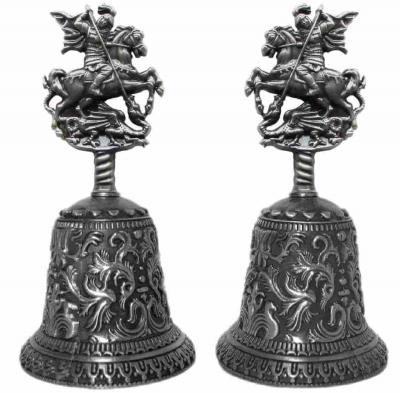 Фото - Колокольчик с узором Георгий Победоносец 10,5 см