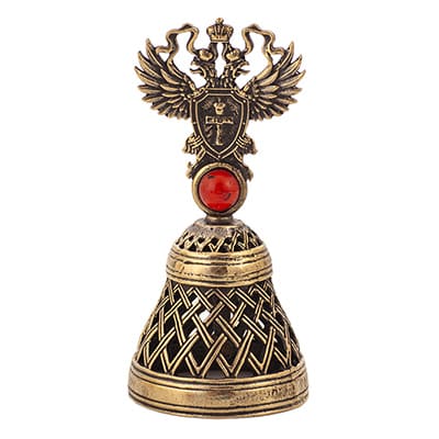 колокольчик с янтарем Герб