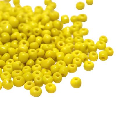 Фото - Бисер №42 желтый непрозрачный