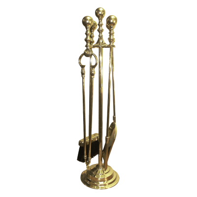 Фото - Набор аксессуаров для камина Бочча золото 4 предмета