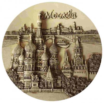 Фото - Тарелка сувенирная Москва река 15 см