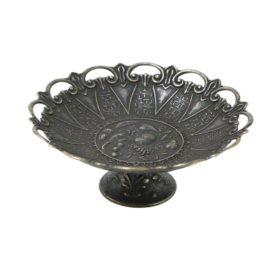 Ваза розетка для фруктов на ножке Версавия 24 см Ваза розетка для фруктов на ножке Версавия 24 см