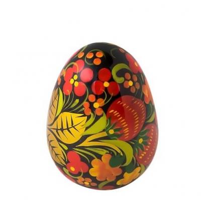 Фото - Яйцо деревянное пасхальное Хохлома 5,5 см