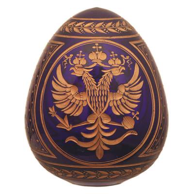 Фото - Пасхальное яйцо ручной работы Николай Второй 9 см