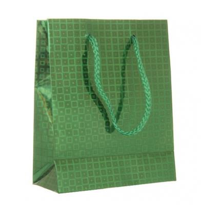 Фото - Пакет подарочный зеленый 12 х 15 х 5,5 см Фото - Пакет подарочный зеленый 12 х 15 х 5,5 см
