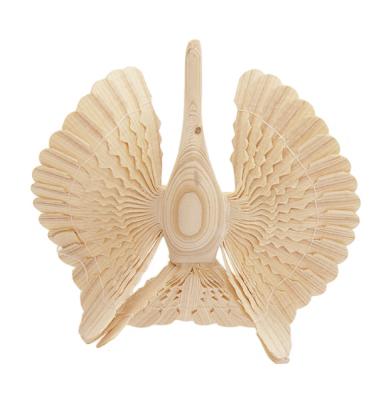 Фото - Птица счастья из щепы малая 10 х 10 см Архангельский сувенир Фото - Птица счастья из щепы малая 10 х 10 см Архангельский сувенир