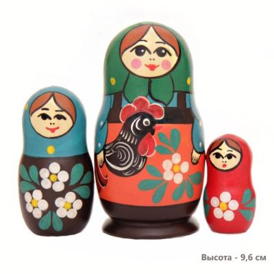 Фото - Матрёшка Степанида с петухом