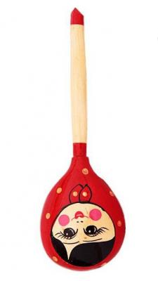 Фото - Сувенирная ложка Матрёшка  расписная 19 см