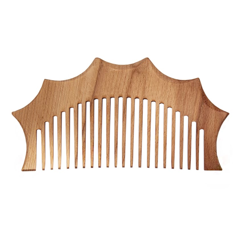 Фото - Гребешок из можжевельника "Ежик" 12 х 6,5 см