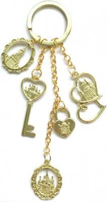 Фото - Брелок для ключей с подвесками Москва 13 см