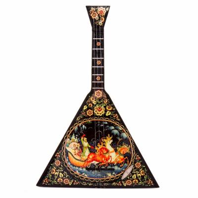 Фото - Балалайка Тройка традиционная Русская Зима 24,5 см Фото - Балалайка Тройка традиционная Русская Зима 24,5 см