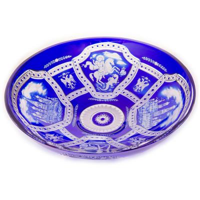 Хрустальное блюдо Москва