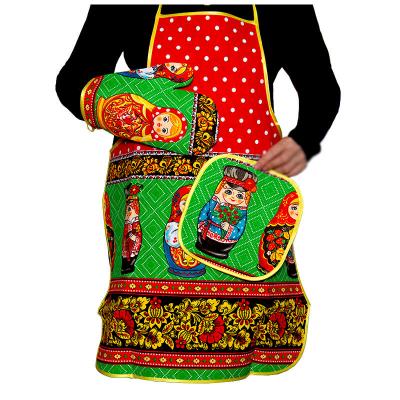 Фото - Текстильный комплект Яркие матрешки 3 предмета Фото - Текстильный комплект Яркие матрешки 3 предмета