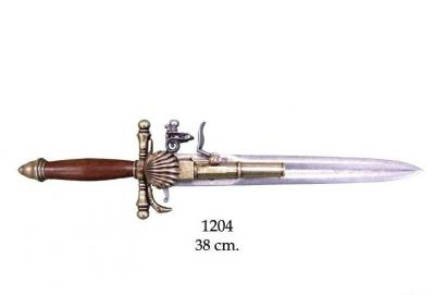 Пистоль - нож французский, начала 18 века Пистоль - нож французский, начала 18 века