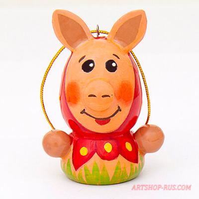 Фото - Ёлочная игрушка Свинка Анюта Фото - Ёлочная игрушка Свинка Анюта