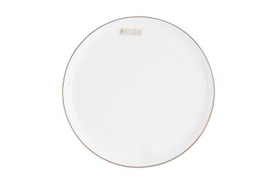 Тарелка закусочная из костяного фарфора Кашемир Голд 20 см