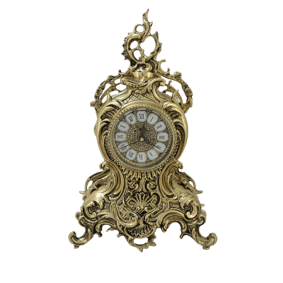 Фото - Каминные часы Ласу золото 38 х 24 см