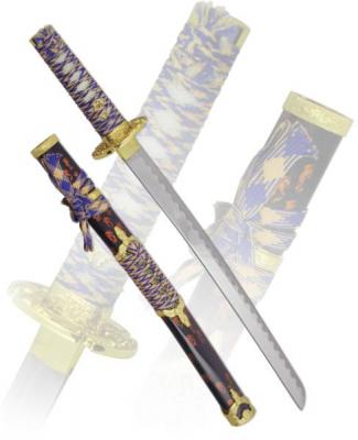 Фото - Меч Вакидзаси "Золотая синь" Фото - Меч Вакидзаси "Золотая синь"