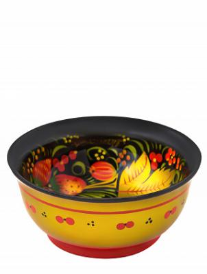 Фото - Чашка Хохлома маленькая салатница 10 х 4,5 см