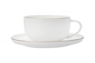 Кофейная пара из костяного фарфора Кашемир Голд 100 мл Кофейная пара из костяного фарфора Кашемир Голд 100 мл