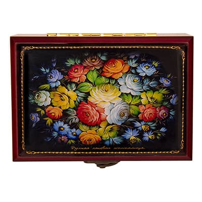 Шкатлка для украшений Розовый сад