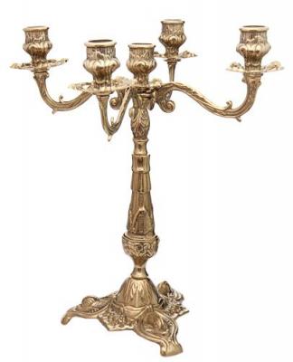 Фото - Канделябр на 5 свечей - Флоренция антик