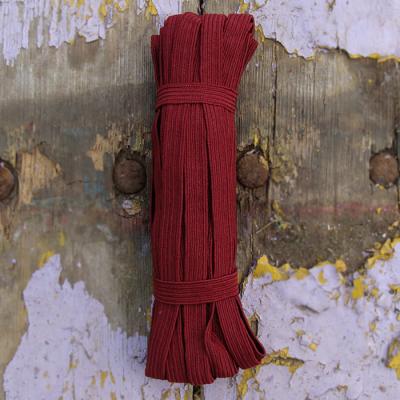 Фото - Резинка-продежка Бордовая 10 мм 10 метров