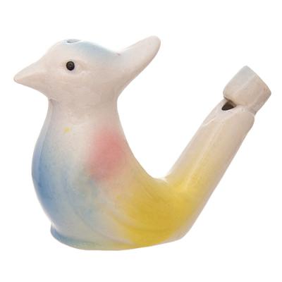 Фото - Свистулька из керамики Райская птичка 7 х 6,5 см 2 штуки