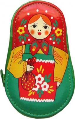 Фото - Маникюрный набор Матрешка в футляре из экокожи 12 х 8 см Фото - Маникюрный набор Матрешка в футляре из экокожи 12 х 8 см
