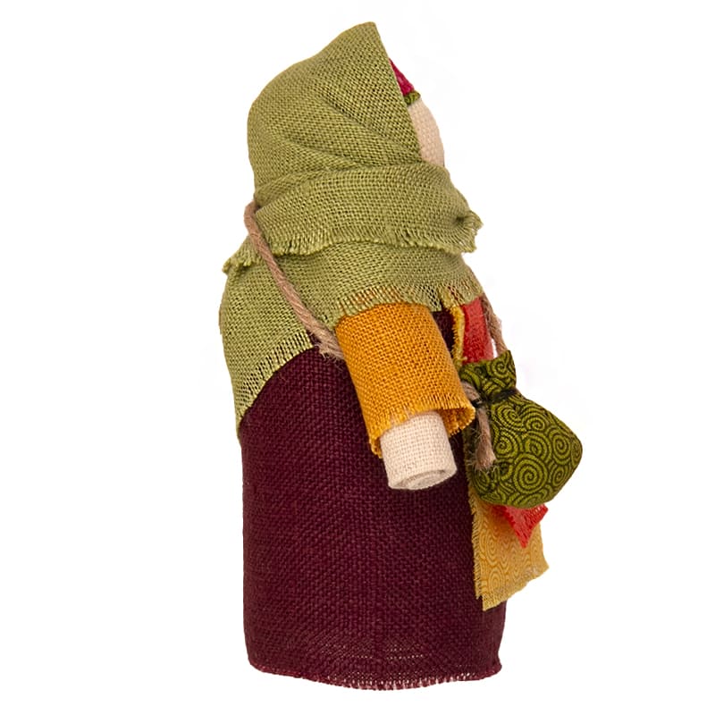 Фото - Обереговая кукла льняная Благополучница 11 см