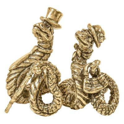 Фото - Статуэтки пара Змейки 4,5 х 2,5 см