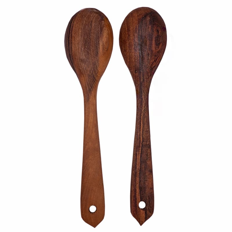 Фото - Набор дубовых столовых ложек 2 штуки 20 см