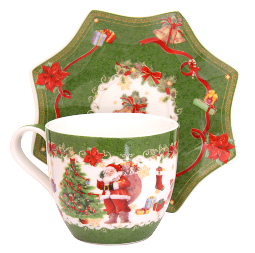 Новогодняя чайная пара Новогодняя чайная пара