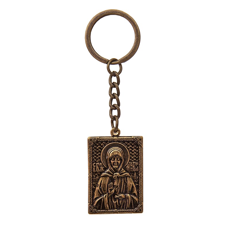 Фото - Брелок сувенирный Матрона Московская 4 х 2,5 см  Фото - Брелок сувенирный Матрона Московская 4 х 2,5 см